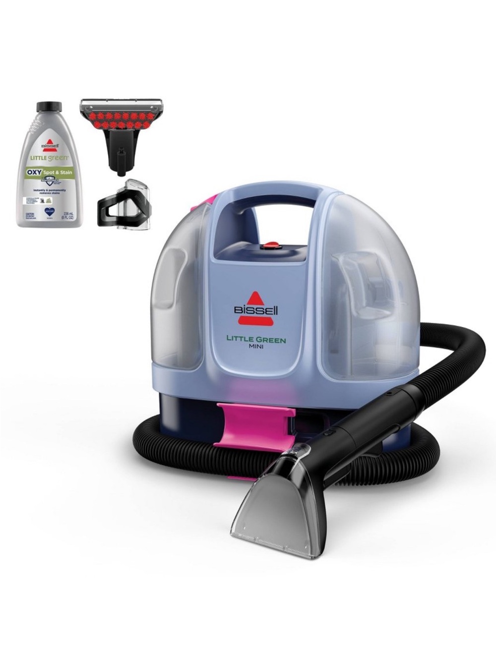 Bissell Little Green Machine Mini Spot Cleaner in Blue and Pink